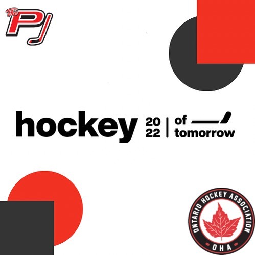 Link in Bio to purchase tickets! 
The Ontario Hockey Association (OHA) is proud to share that we’re partners in the Hockey of Tomorrow Conference, held next week on July 6th from 12:30 PM to 6 PM in Montreal. 
 
The event is organized in collaboration with CAA Hockey, HockeyDB, Lipsweater, Missin Curfew & the World Hockey Association 50th Anniversary. 
 
Hockey of Tomorrow is organized and timed strategically since many guest attendees will include professional players, player agents, and college/junior coaches as they fly in for the NHL draft on July 7th. 
 
It’s the first event of its kind, blending technology, hockey, and culture all in one. Various experts will be covering a wide range of topics such as Advanced Analytics, Neuro training, Crypto, the Future of women's Hockey, Augmented Reality, The Hockey Canada scandal, and many more. 
 
All the information to purchase tickets can be found here: hockeyoftomorrow.com
 
We are currently offering a 10% discount to all OHA and PJHL staff, players, and members who book their tickets or bundle of tickets before Saturday July 2nd. Promo Code: PJHL

Don’t wait, this is an intimate gathering with limited spots!
